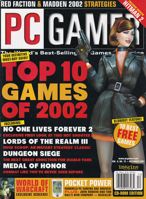 PC Gamer Issue 091 (December 2001) cover